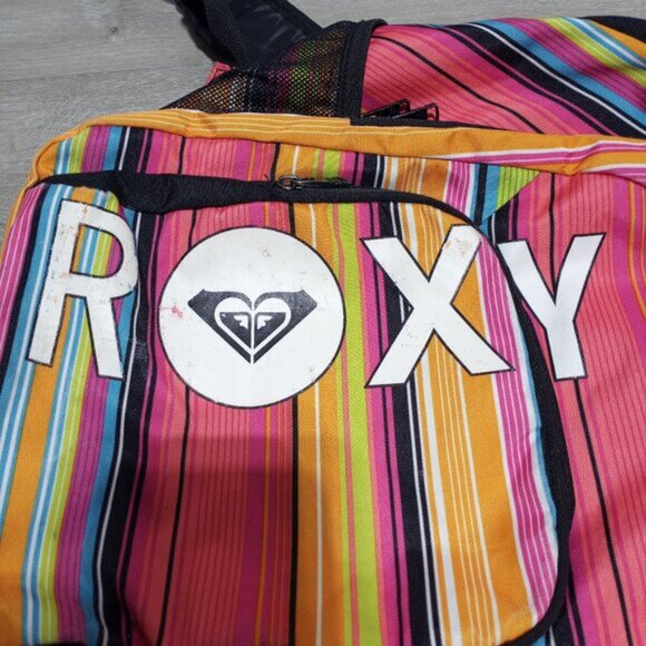 Roxy Colorful Spell Out Backpack - Picture 12 of 12